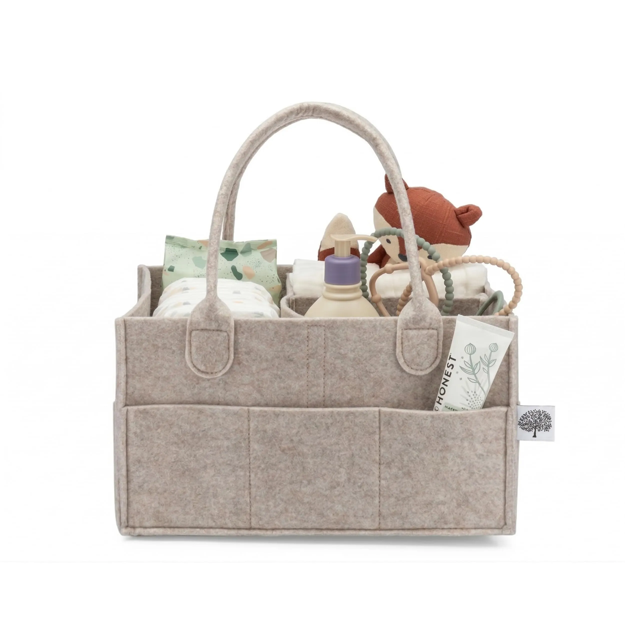 Diaper caddy organizer for first 3 months baby supplies