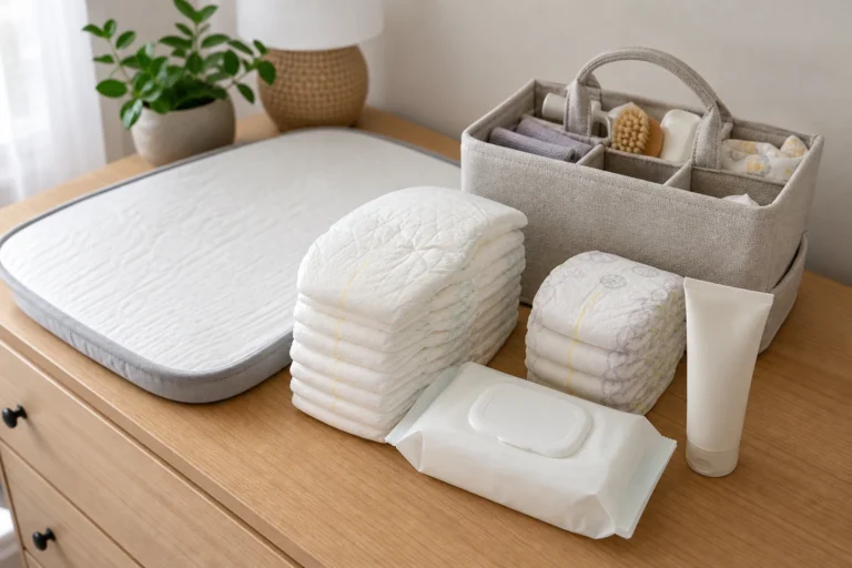 How many diapers does a newborn need with newborn diapers wipes and changing supplies