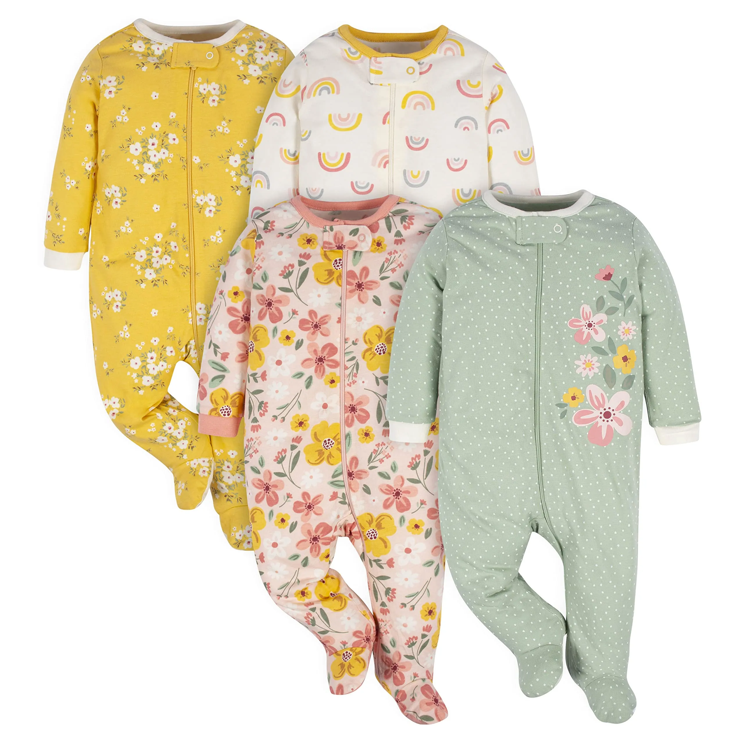 Newborn zipper sleepers for first 3 months clothing checklist